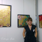 Frédérique Roche Salon d'Automne de Sorèze 2021 Médaille de bronze Frédérique Roche Créations Originales Artiste Peintre, . Technique Mixte. Acrylique, Feuille d'Or, Aquarelle, Crayon et Fusain